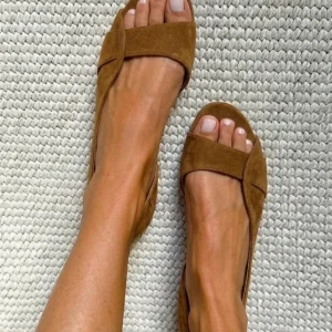 Sora - Sandalias destalonadas de ante para Mujer