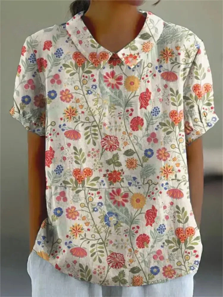Ragnhild™ | Camisa floral - Imagen 8