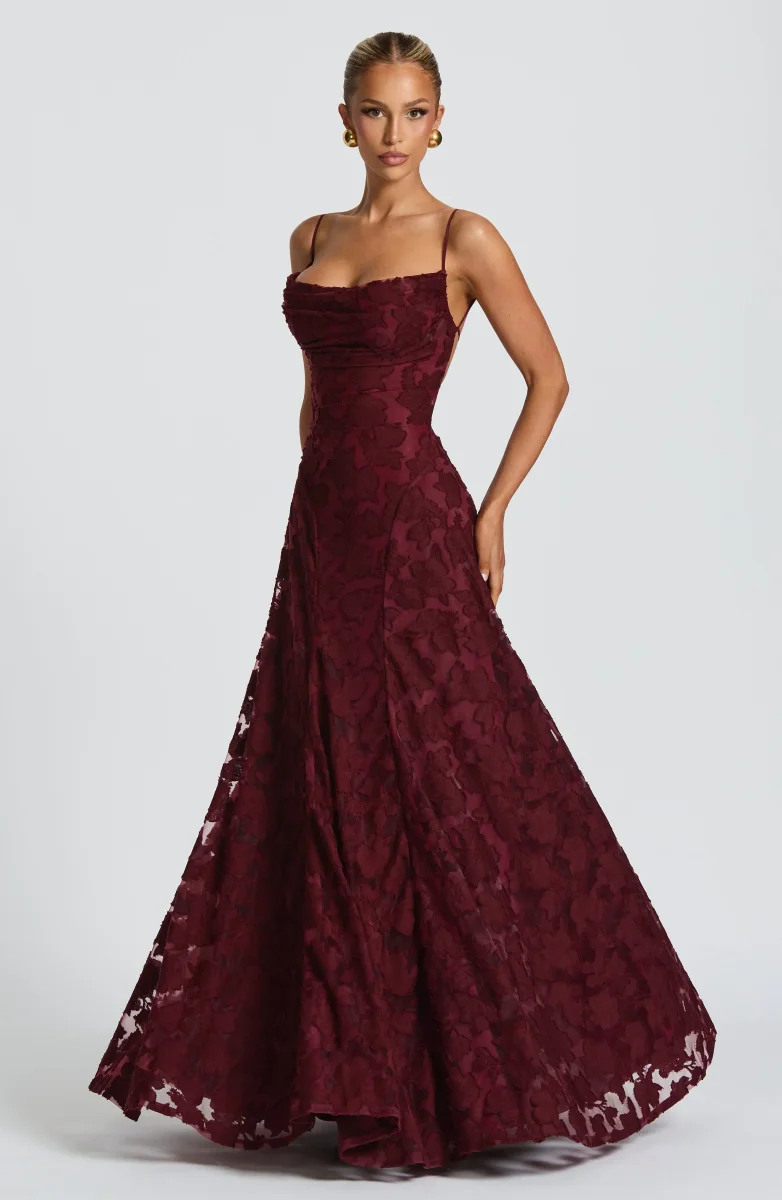 Clara Léon™ | Elegante Vestido Maxi - Imagen 4