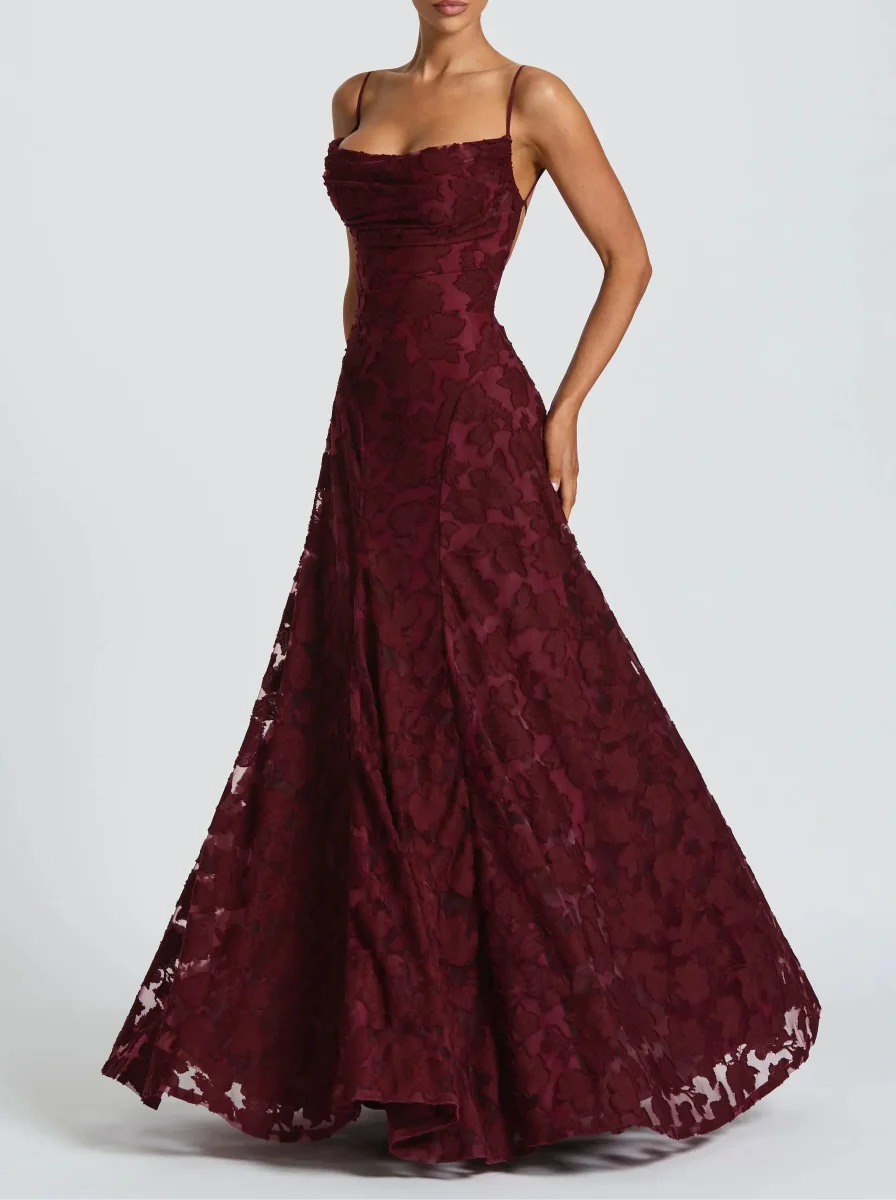 Rhoda – Elegancia fluida en un estilo maxi atemporal para Mujer - Imagen 4