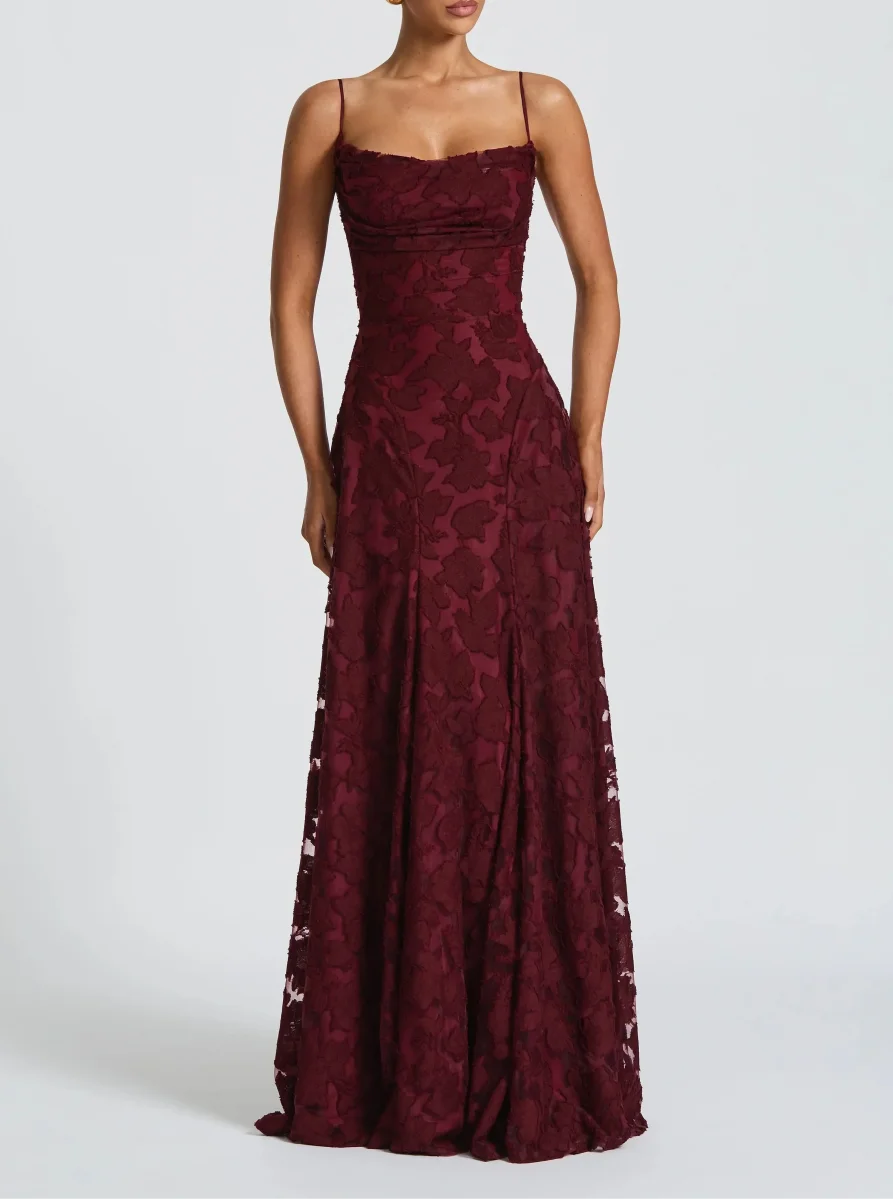 Rhoda – Elegancia fluida en un estilo maxi atemporal para Mujer - Imagen 2