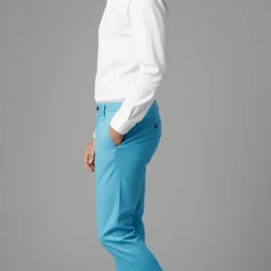 Pantalon Gabardina Celeste