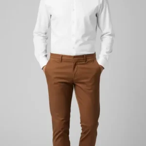 Pantalon Gabardina Terracota