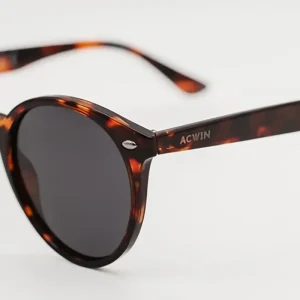 Gafas de Sol Bogota – Estilo Redondo Panto en Carey