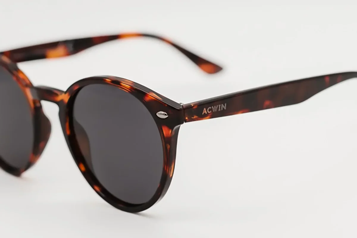 Gafas de Sol Bogota – Estilo Redondo Panto en Carey