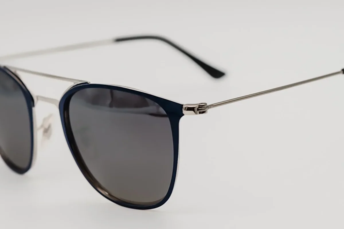 Gafas de Sol Buenos Aires – Aviador Moderno en Azul y Plata