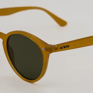 Gafas de Sol Cordoba – Estilo Panto Retro en Color Mostaza