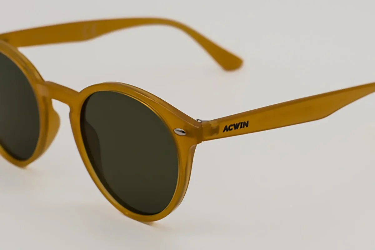 Gafas de Sol Cordoba – Estilo Panto Retro en Color Mostaza - Imagen 2