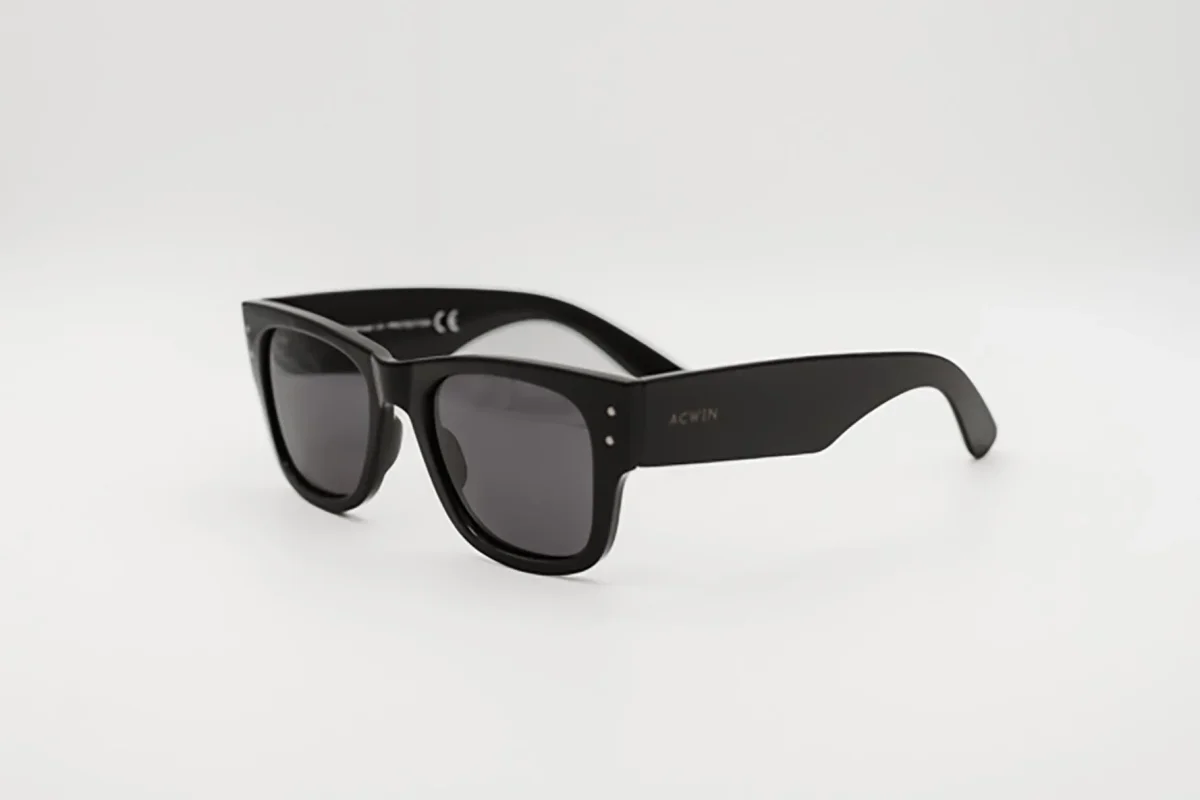 Gafas de Sol Creta – Diseño Rectangular Bold en Negro Mate - Imagen 4