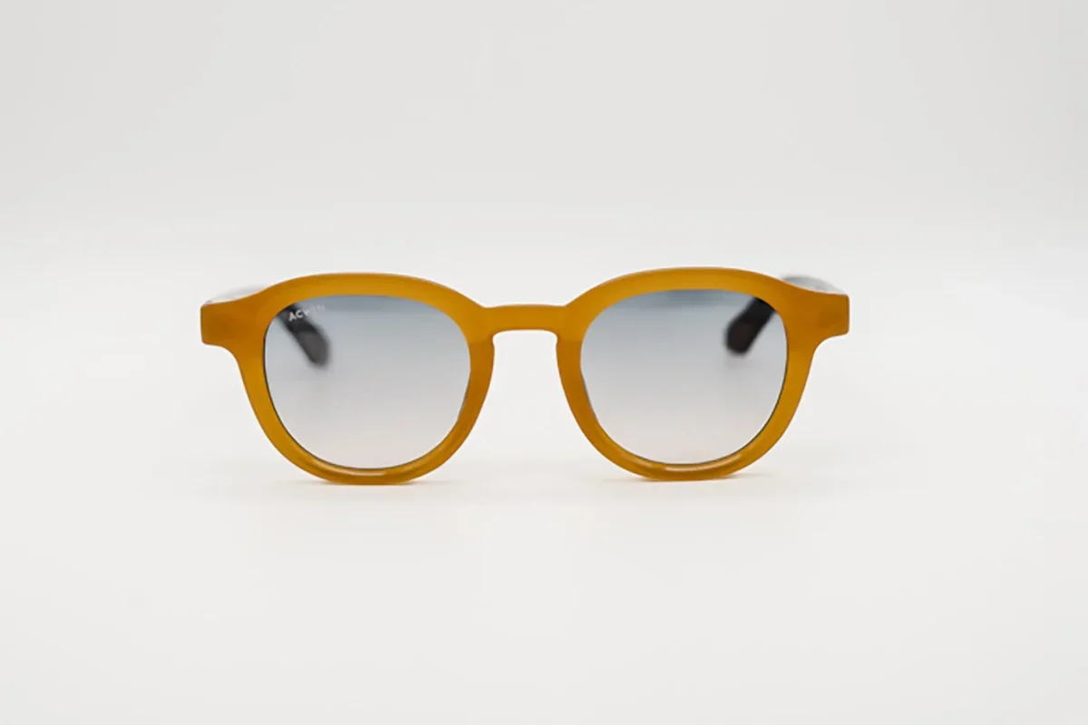 Gafas de Sol Denver – Estilo Redondo Bicolor Mostaza y Carey - Imagen 3