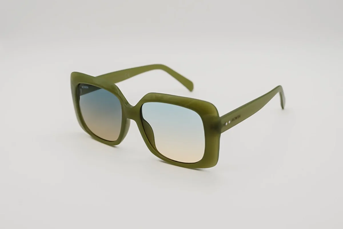 Gafas de Sol Edimburgo – Estilo Oversize Retro en Verde Oliva - Imagen 4