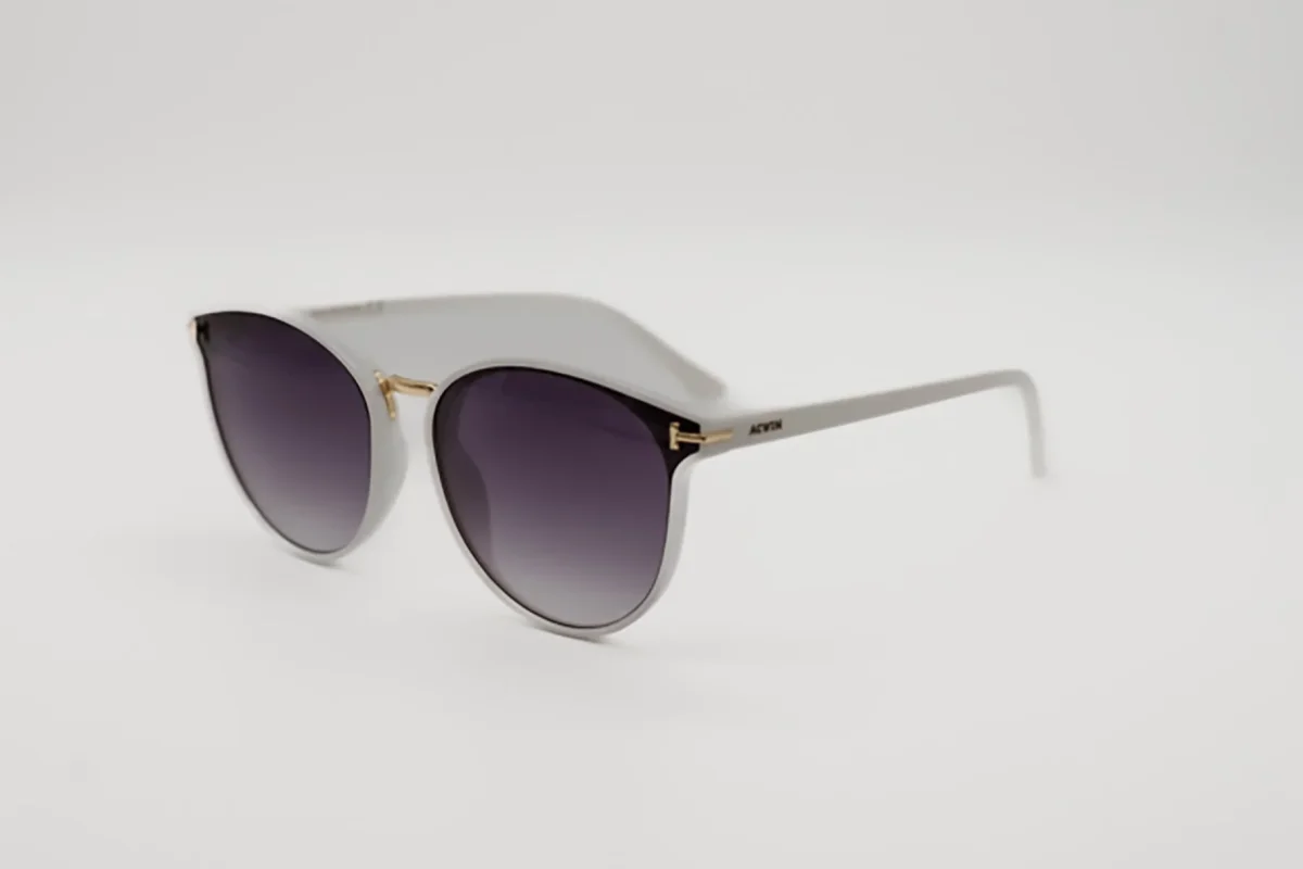 Gafas de Sol Ginebra – Estilo Glamour Oversize en Blanco y Oro - Imagen 4