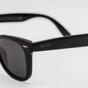 Gafas de Sol Ibiza – Estilo Wayfarer Clásico en Negro Brillo