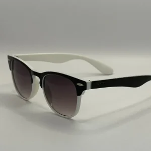 Gafas de Sol Kioto – Estilo Clubmaster Bicolor en Negro y Blanco