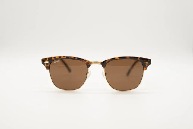 Gafas de Sol London – Estilo Clubmaster Clásico en Carey y Oro - Imagen 3