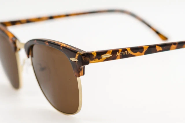 Gafas de Sol London – Estilo Clubmaster Clásico en Carey y Oro - Imagen 2