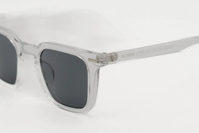 Gafas de Sol Manila – Estilo Rectangular en Crystal Transparente - Imagen 2