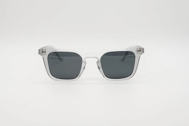 Gafas de Sol Manila – Estilo Rectangular en Crystal Transparente - Imagen 3