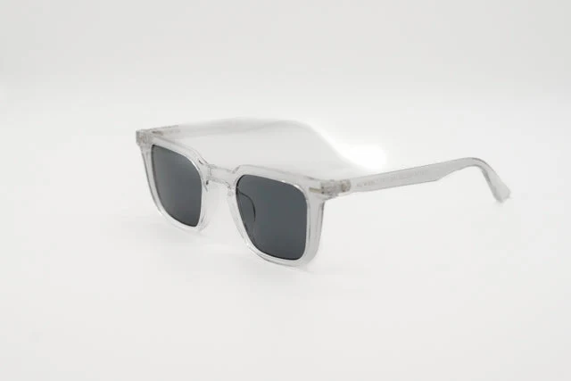 Gafas de Sol Manila – Estilo Rectangular en Crystal Transparente - Imagen 4