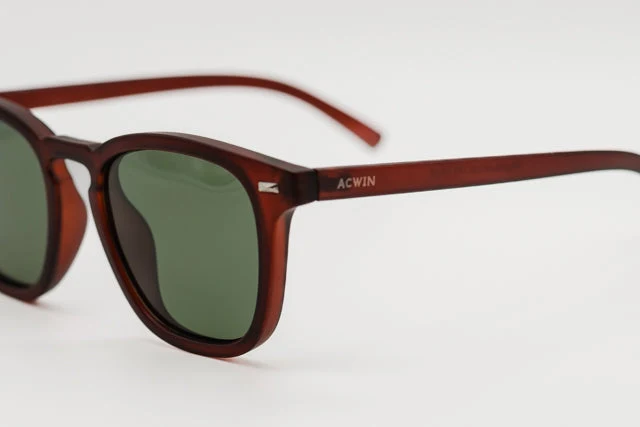 Gafas de Sol Milano – Estilo Vintage en Terracota Mate - Imagen 2