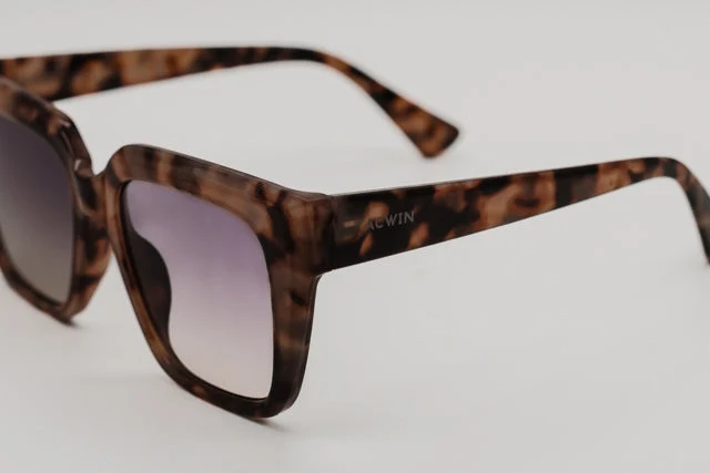 Gafas de Sol Munich – Estilo Oversize en Carey Milky - Imagen 2