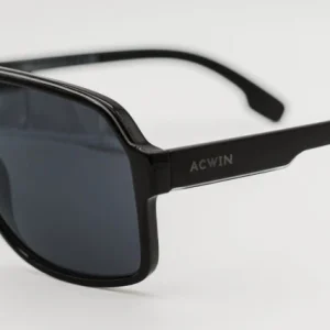 Gafas de Sol Napoles | Estilo Piloto Sport Negro Brillo | Unisex