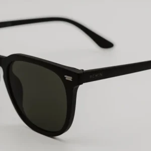 Gafas de Sol Orlando – Estilo Vintage Keyhole en Negro Mate