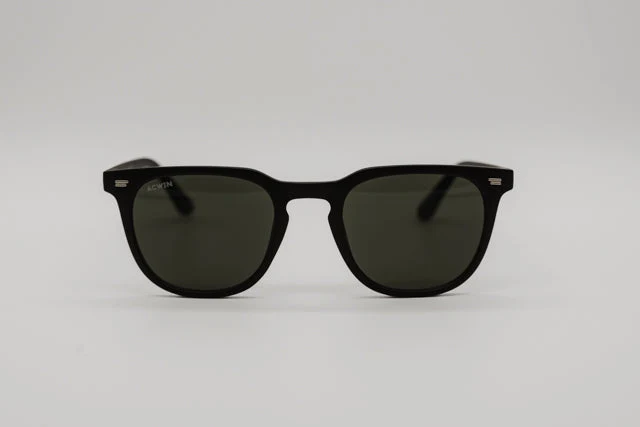 Gafas de Sol Orlando – Estilo Vintage Keyhole en Negro Mate - Imagen 3