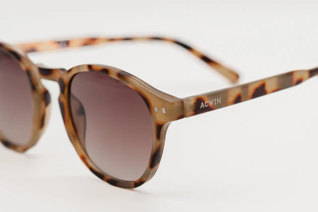 Gafas de Sol Palermo – Estilo Panto en Carey Claro Mate - Imagen 2
