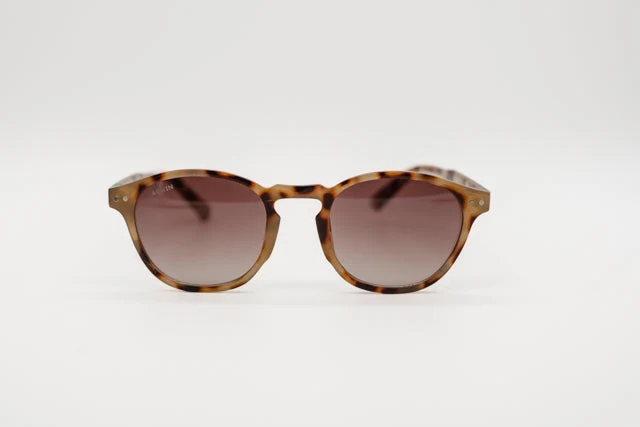 Gafas de Sol Palermo – Estilo Panto en Carey Claro Mate - Imagen 3