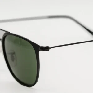 Gafas de Sol Pekin – Estilo Doble Puente en Metal Negro