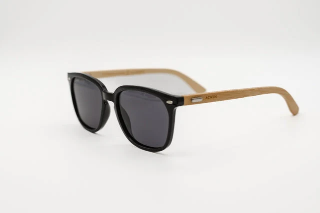 Gafas de Sol Rio – Estilo Cuadrado con Varillas de Madera - Imagen 4