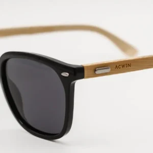 Gafas de Sol Rio – Estilo Cuadrado con Varillas de Madera