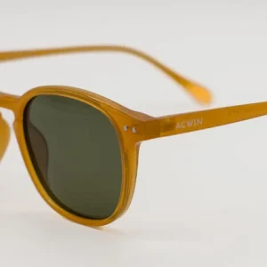 Gafas de Sol Roma – Estilo Panto en Miel Translúcido