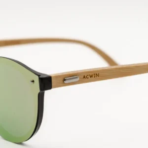 Gafas de Sol San Francisco – Estilo Flat Top con Lentes Espejo Verde