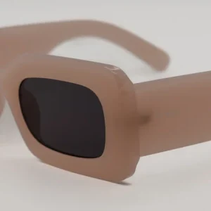 Gafas de Sol Sevilla – Estilo Rectangular Bold en Nude Mate