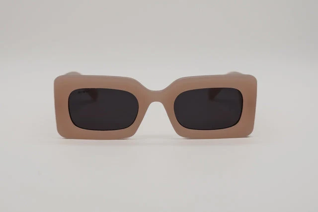 Gafas de Sol Sevilla – Estilo Rectangular Bold en Nude Mate - Imagen 3