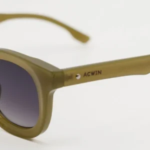 Gafas de Sol Tokio – Estilo Panto en Verde Oliva Mate