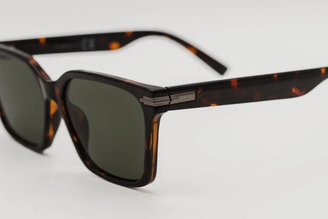 Gafas de Sol Turin – Estilo Retro Oversize en Carey Oscuro - Imagen 2