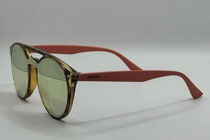 Gafas de Sol Venus – Estilo Panto en Carey y Rosa Coral - Imagen 2