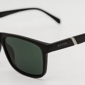 Gafas de Sol Viena – Estilo Rectangular en Negro Mate