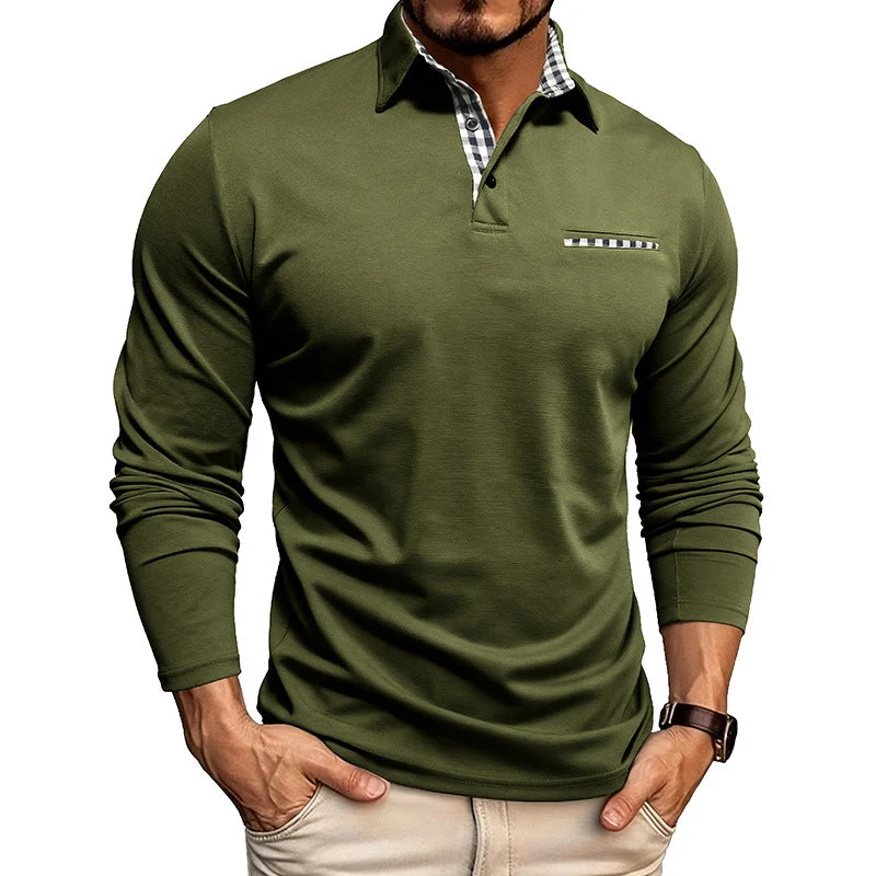 William - Polo Premium de Manga Larga para Hombre - Imagen 7