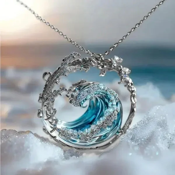 Évelia - Collar Oceánico para Mujer - Imagen 3