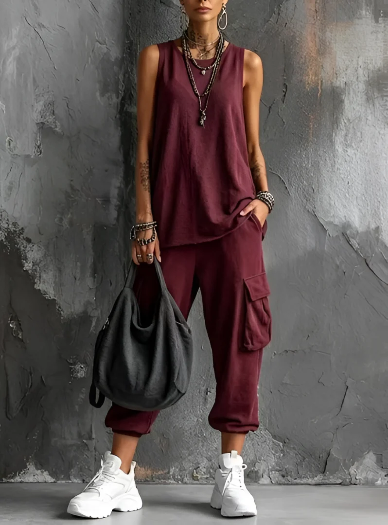 Noemi | Conjunto casual de comodidad urbana para mujer - Imagen 4