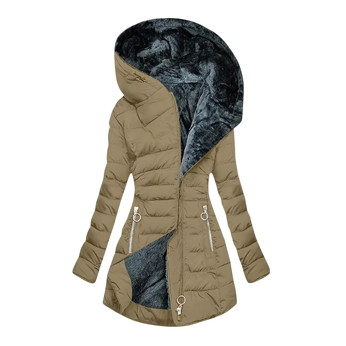 Vanessa I Abrigo de Invierno de Lujo Cálido - Imagen 7