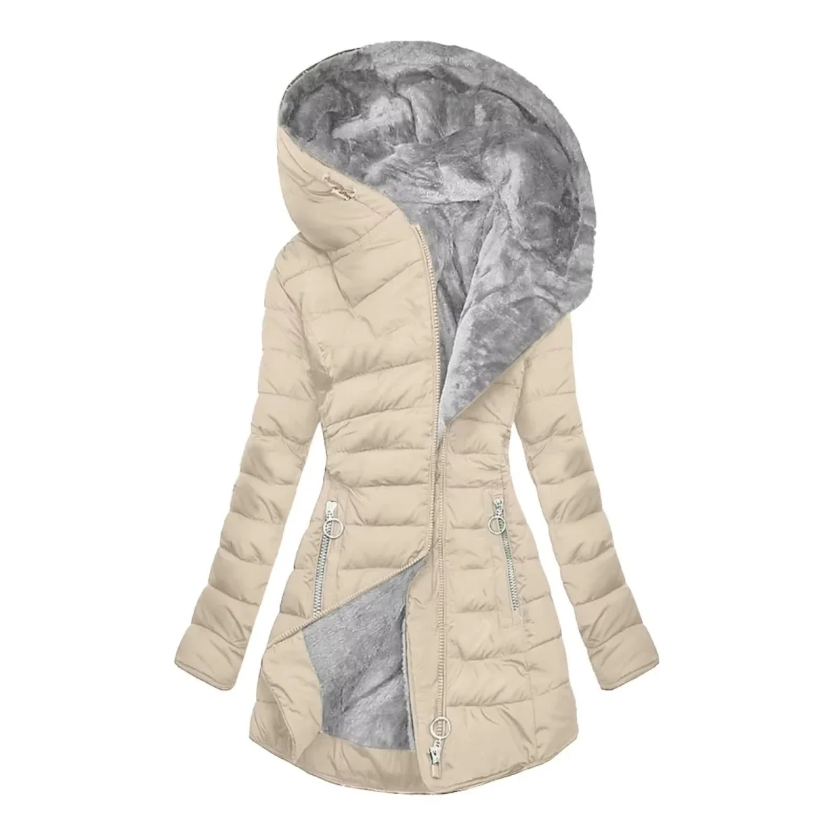 Vanessa I Abrigo de Invierno de Lujo Cálido - Imagen 4
