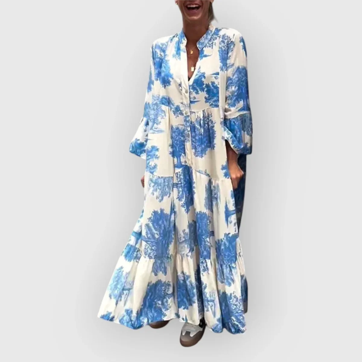 Mirone™ | Vestido largo floral - Imagen 6
