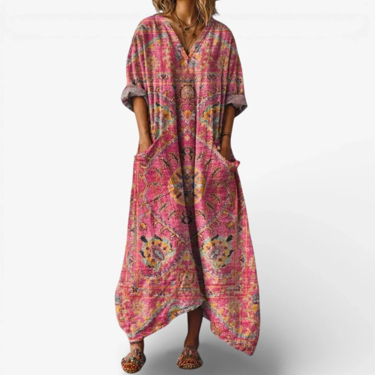 Domenica™ Vestido Bohemio - Imagen 3