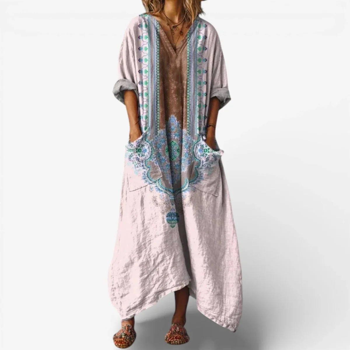 Domenica™ Vestido Bohemio - Imagen 4