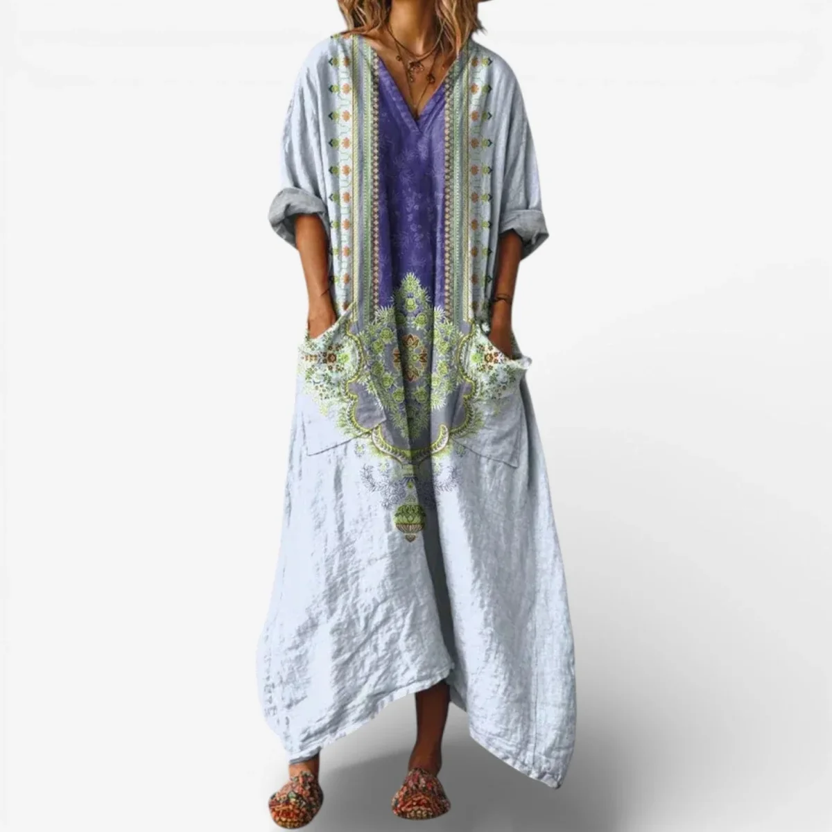 Domenica™ Vestido Bohemio - Imagen 7